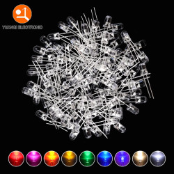 DIY LED diode, white, green, red, blue, orange 3mm