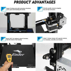 Creality Ender 3 3D Printer - Printing Size 220*220*250mm