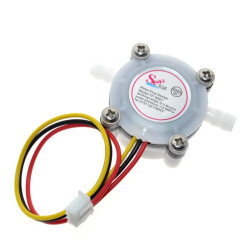 New Hot Water Flow Sensor Switch Meter Flowmeter Counter