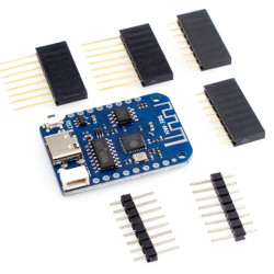 WEMOS D1 Mini V4.0.0 TYPE-C USB WIFI Internet of Things Board based ESP8266 4MB LOLIN 12C MicroPython Nodemcu Arduino Compatible