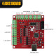 CNC MACH3 100Khz Breakout Board 4 Axis Interface Drive Motion Controller 