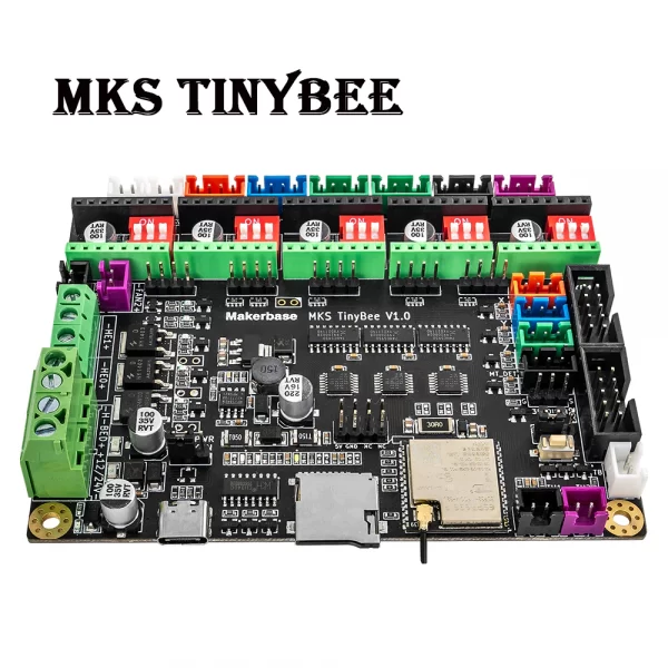 Makerbase-MKS-TinyBee-Motherboard-32Bit-3D-Printer-Control-Board-ESP32-MCU-3D-Printer-Parts-Fit-3D