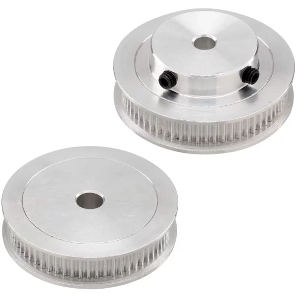 2-Sets-GT2-Synchronous-Wheel-20-60-Teeth-5mm-Bore-Aluminum-Timing-Pulley-with-2pcs-Length