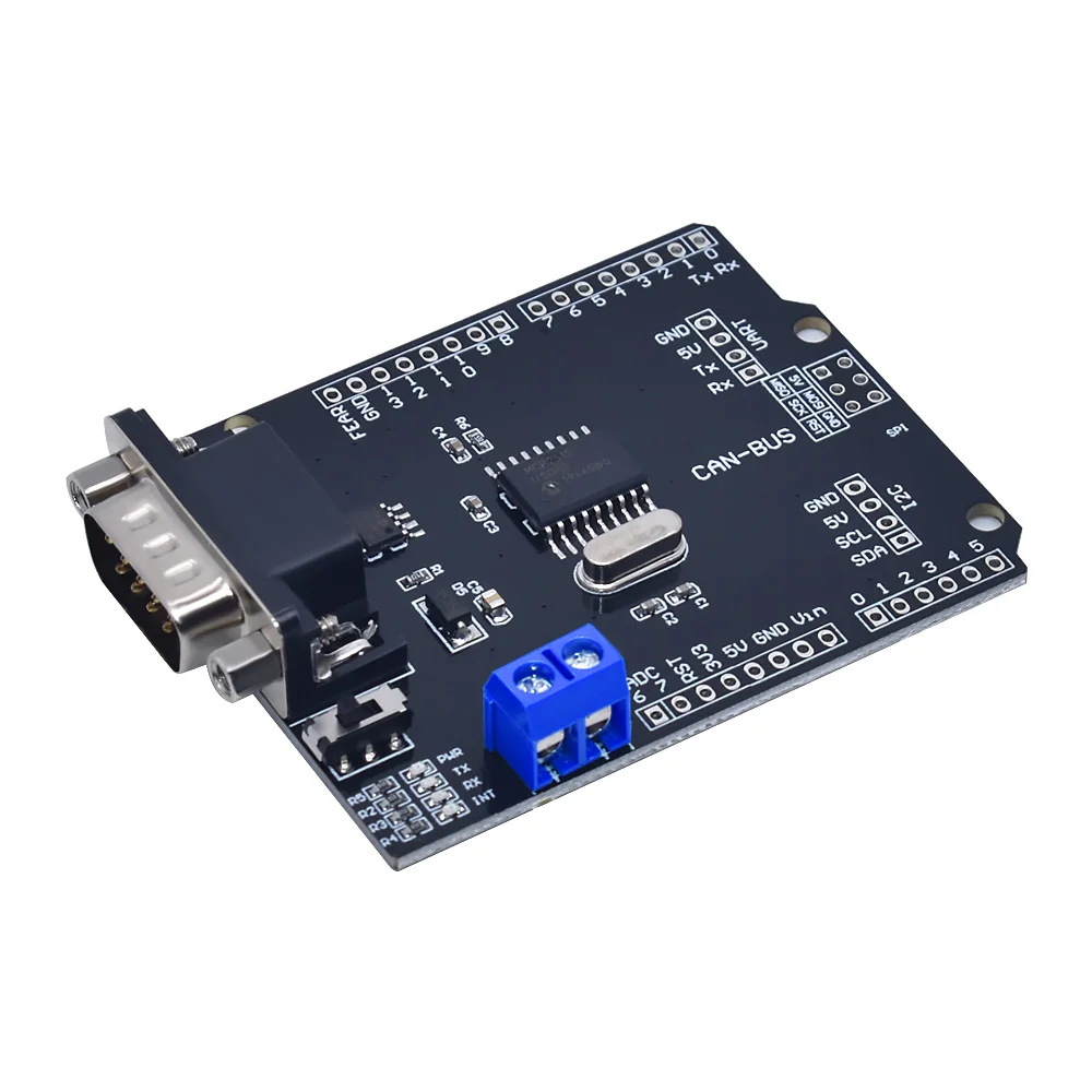 MCP2515-EF02037-CAN-BUS-Shield-Controller-Board-Communication-Speed-High-CAN-V2-0B-Module-For-Arduino